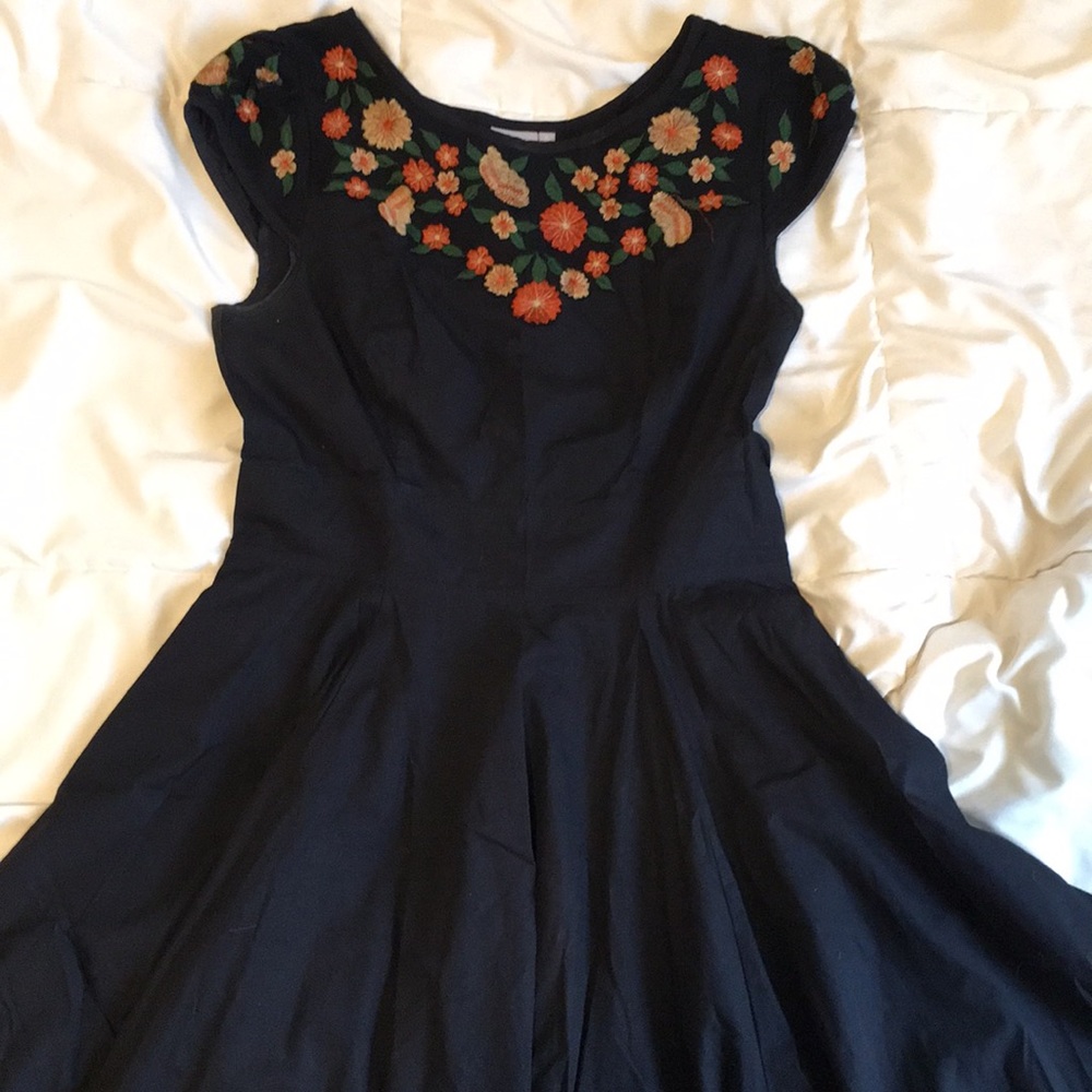 Embroidered dress